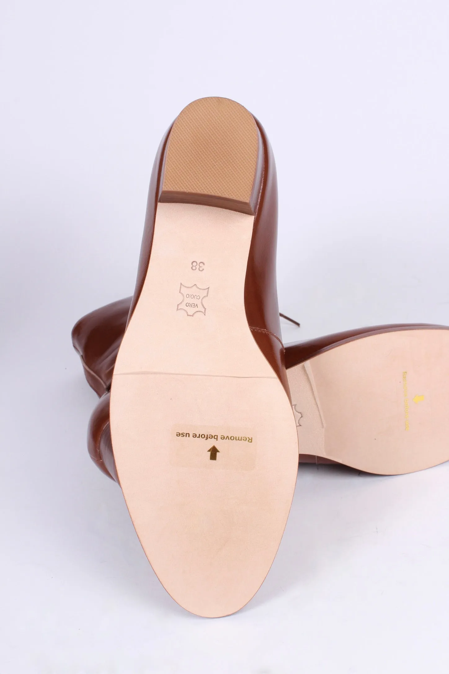 1910s Everyday Lace-up Boots - Cognac Brown - Ruth