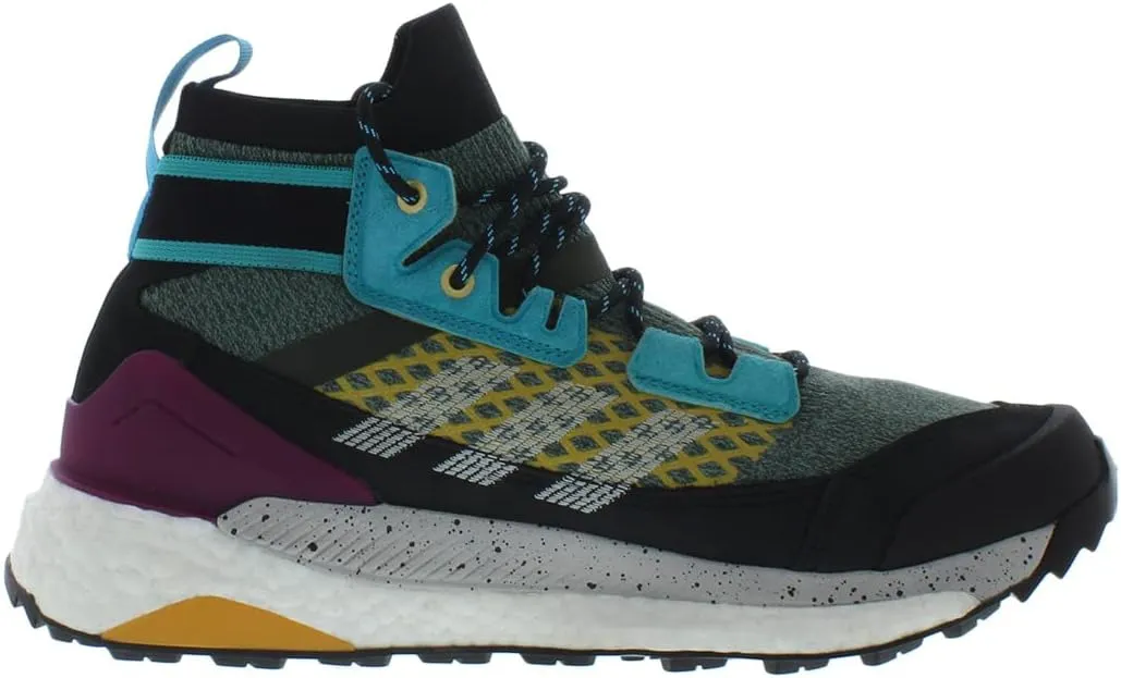 adidas Mens Terrex Free Hiker Blue Hiking Hiking Sneakers Shoes Casual - Green, Grey