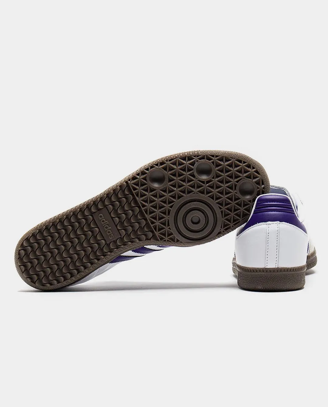 Adidas - Samba Shoe - White/Grape