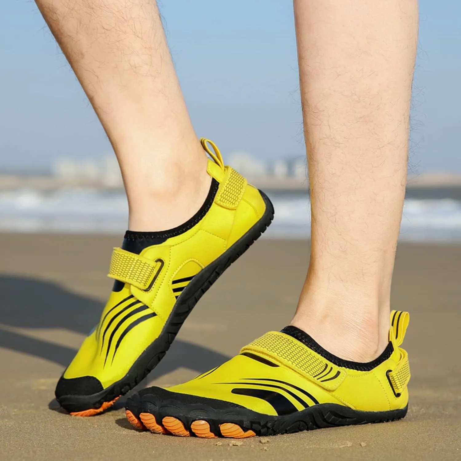 Adult Water Shoes Men Size 10.5 Surf Pool Hiking Diving Walking Hiking