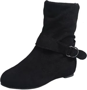 Ankle Boots for Men Rubber Ankle Boots for Women Womens Dress Boots Ankle Suede Cowboy Boots Women Womens Booties and Ankle Boots Flat Ankle Boots Women Flat