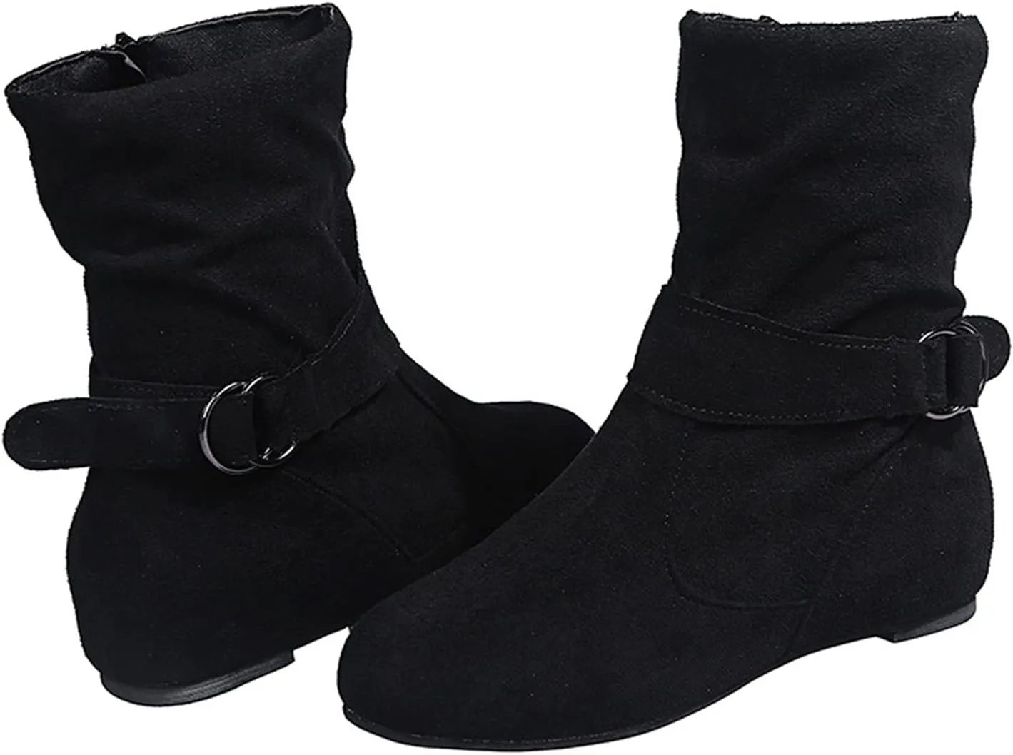 Ankle Boots for Men Rubber Ankle Boots for Women Womens Dress Boots Ankle Suede Cowboy Boots Women Womens Booties and Ankle Boots Flat Ankle Boots Women Flat
