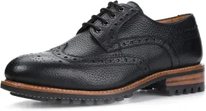 Anthony Veer Richard Wing-Tip Oxford Dress Shoes for Men | Lace-up | Goodyear Welt Construction | Ortholite? Footbed
