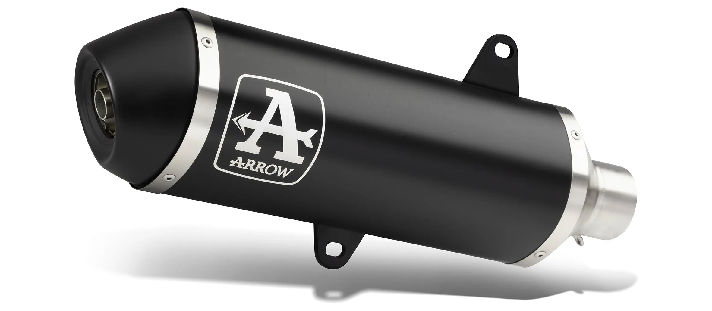 Arrow Vespa Primavera/Sprint 125' 21 Homol. Aluminum Dark Urban Silencer 53537ann