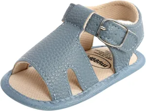 Baby Boys Girls Sandals Open-Toe Soft Rubber Sole Outdoor Shoes for Toddler Infant First Slipper Boot for Toddler