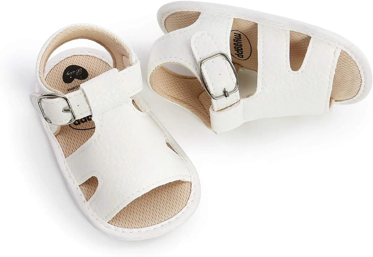 Baby Boys Girls Sandals Open-Toe Soft Rubber Sole Outdoor Shoes for Toddler Infant First Slipper Boot for Toddler