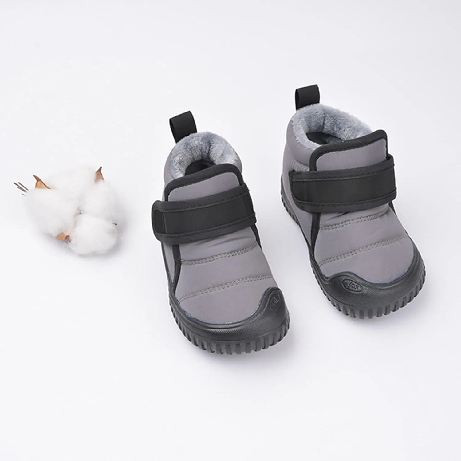 Baby Snow Boots Winter Shoes Boys Girls Cold Weather Baby Faux F??r Shoes Waterproof Snow Boots For Toddler Boys
