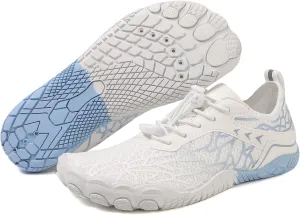 Barefoot Shoes for Women Mens Comfortable & Non-Slip Unisex Barefoot Shoe Breathable & Non-Slip Hiking Footwear Athletic Lightweight Water Shoes for Hiking, Walking, Running