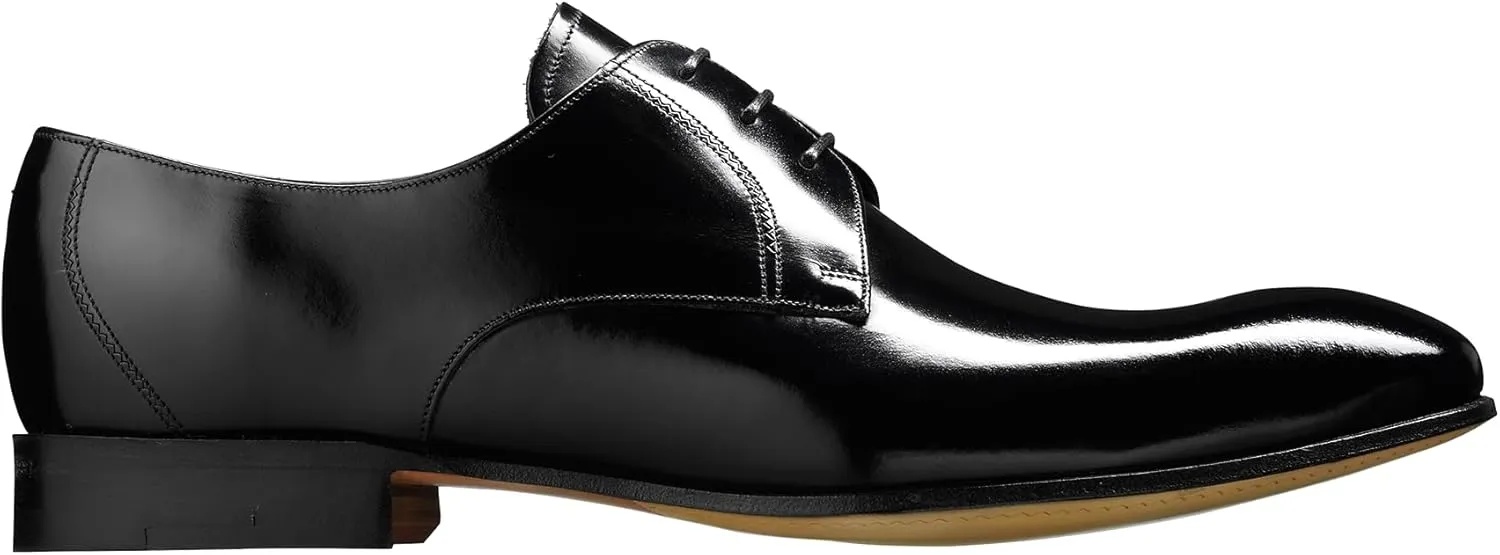 BARKER Rutherford Men's Handmade Leather Oxford Derby Shoes ?C Goodyear Welted, Full Leather Sole & Lining, Classic Formal Dress Shoes for Business & Weddings