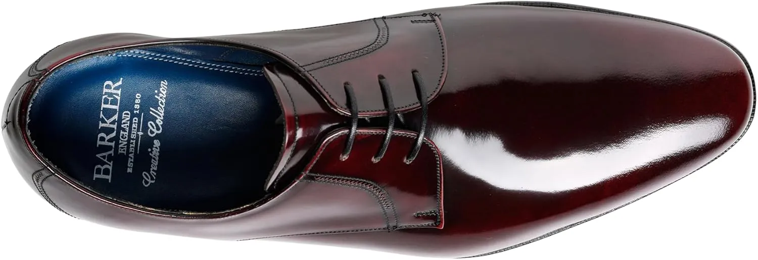 BARKER Rutherford Men's Handmade Leather Oxford Derby Shoes ?C Goodyear Welted, Full Leather Sole & Lining, Classic Formal Dress Shoes for Business & Weddings