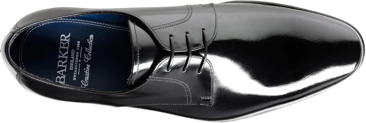 BARKER Rutherford Men's Handmade Leather Oxford Derby Shoes ?C Goodyear Welted, Full Leather Sole & Lining, Classic Formal Dress Shoes for Business & Weddings