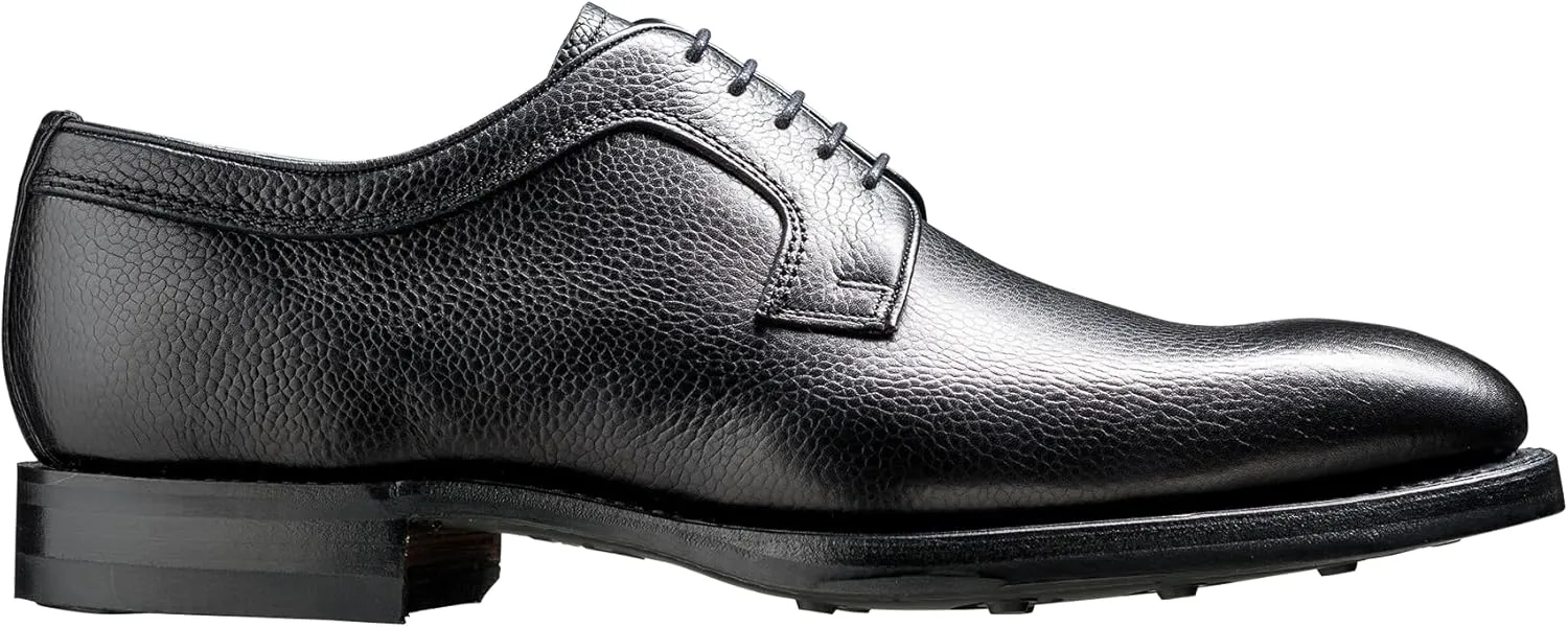 BARKER Skye Men's Lace-Up Oxford Shoes ?C Handcrafted Luxury Leather Derby Dress Shoes, Full Leather Insole & Sole, Hand-Stitched Detail