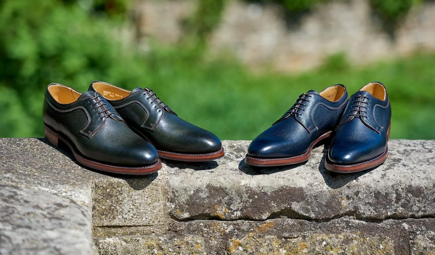 BARKER Skye Men's Lace-Up Oxford Shoes ?C Handcrafted Luxury Leather Derby Dress Shoes, Full Leather Insole & Sole, Hand-Stitched Detail