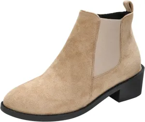 Black Ankle Boots for Women Platform Boots for Women Low Heel Ankle Boots for Women Slip On Booties for Women Boots for Women Ankle Booties Black Boots for Women Ankle Booties