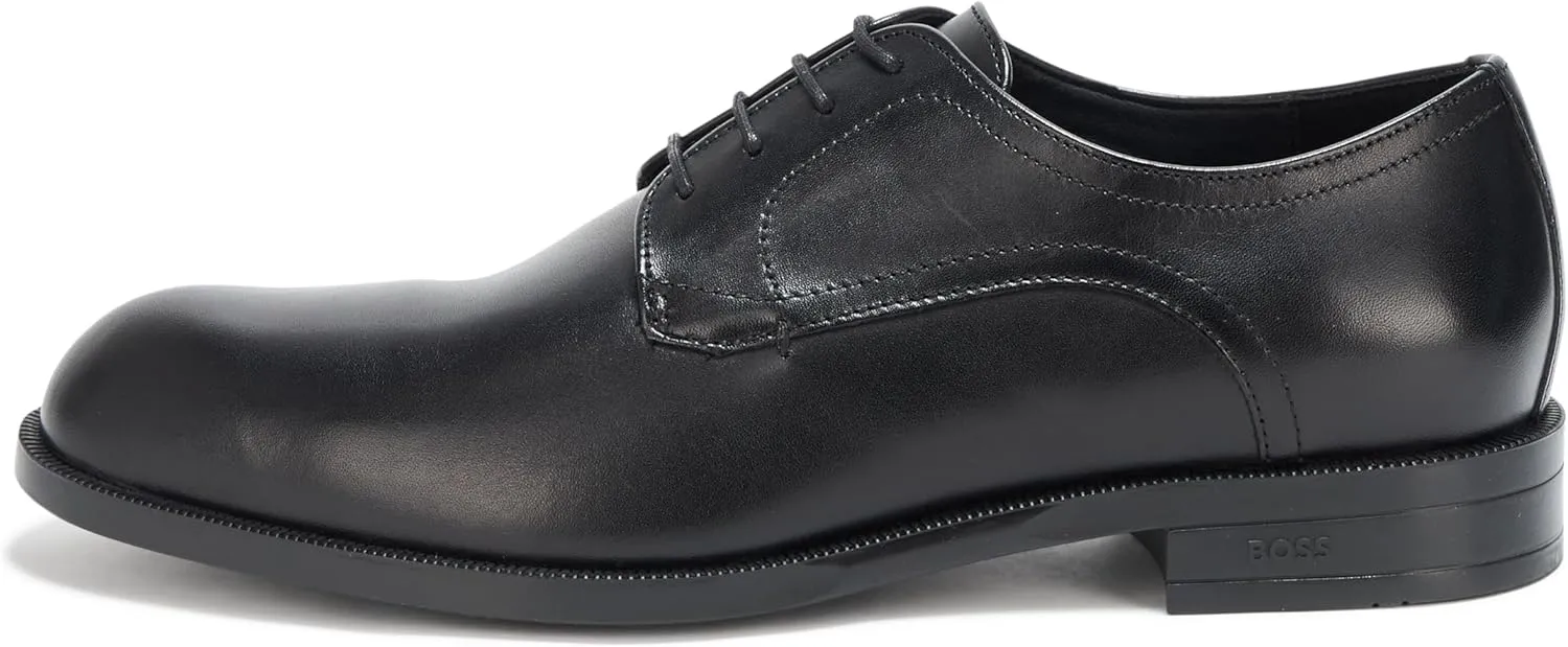 BOSS Men's Tayil Smooth Leather Derby Dress Shoe Oxford