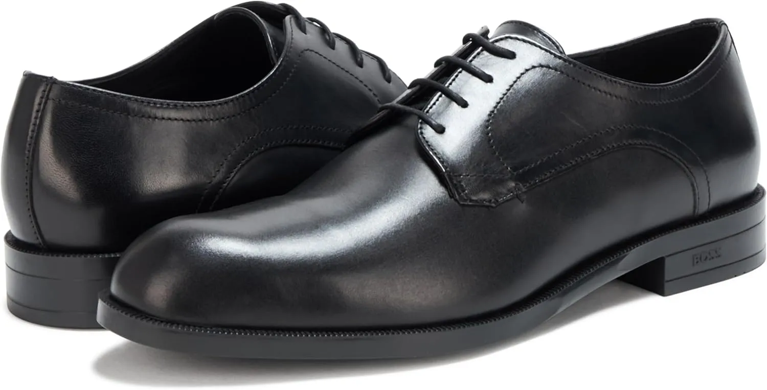 BOSS Men's Tayil Smooth Leather Derby Dress Shoe Oxford