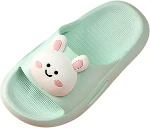 Boys Girls Cloud Slide Sandals Non-slip Comfy Cushioned Thick Sole Shower Pool Slippers Beach Baby Fuzzy Slippers