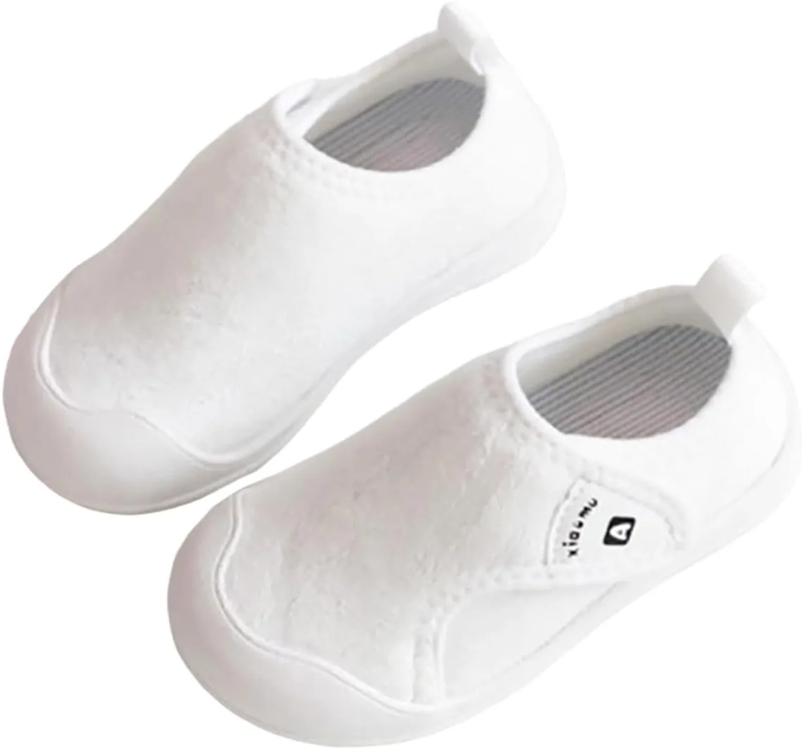 Boys Girls Indoor Shoes Kids Non Slip Athletic Running Walking Sneakers Lightweight Soft Soles Tennis Shoes