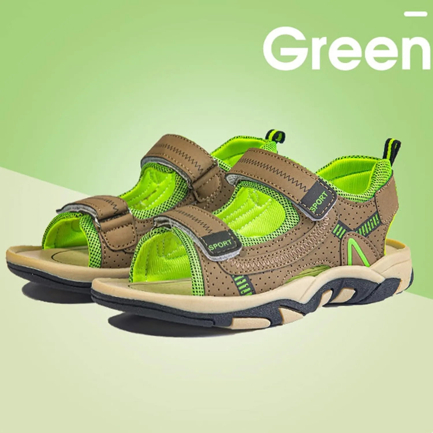 Boys Sport Sandals Open Toe Outdoor Hiking Athletic Walking Shoes for 2025 Kids Fashion Slippers Boys Sneakers