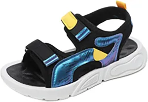Boys Sports Sandals Outdoor Leisure Athletic Walking Sandals Kids Open Toe Anti Slip Summer Beach Water Slippers