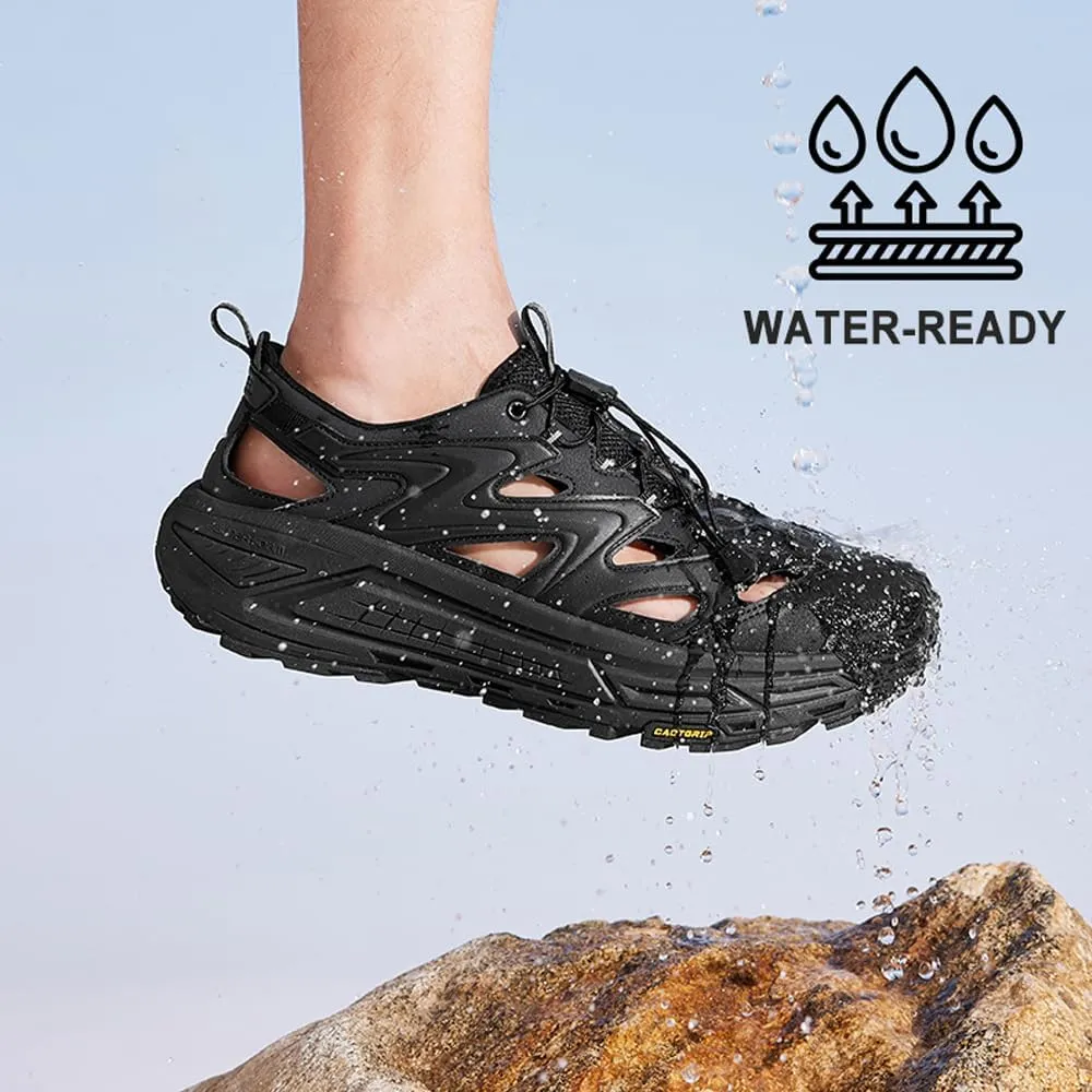 CAMEL CROWN Men Hiking Sandals Waterproof Summer Hiking Shoes Closed-Toe for Athletic Beach Outdoor