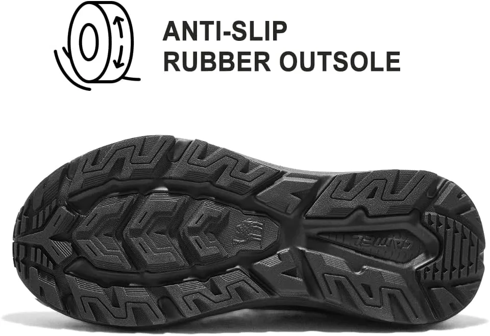 CAMEL CROWN Men Hiking Sandals Waterproof Summer Hiking Shoes Closed-Toe for Athletic Beach Outdoor
