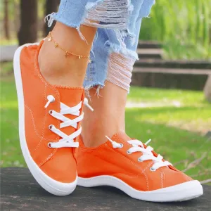 Canvas Shoes for Women Fashion Checkered Casual Plaid Lace Up Low Top Play Sneakers Lightweight Low Heels Slip On Flats Loafers Walking Shoes Girls Running Outdoor Sports