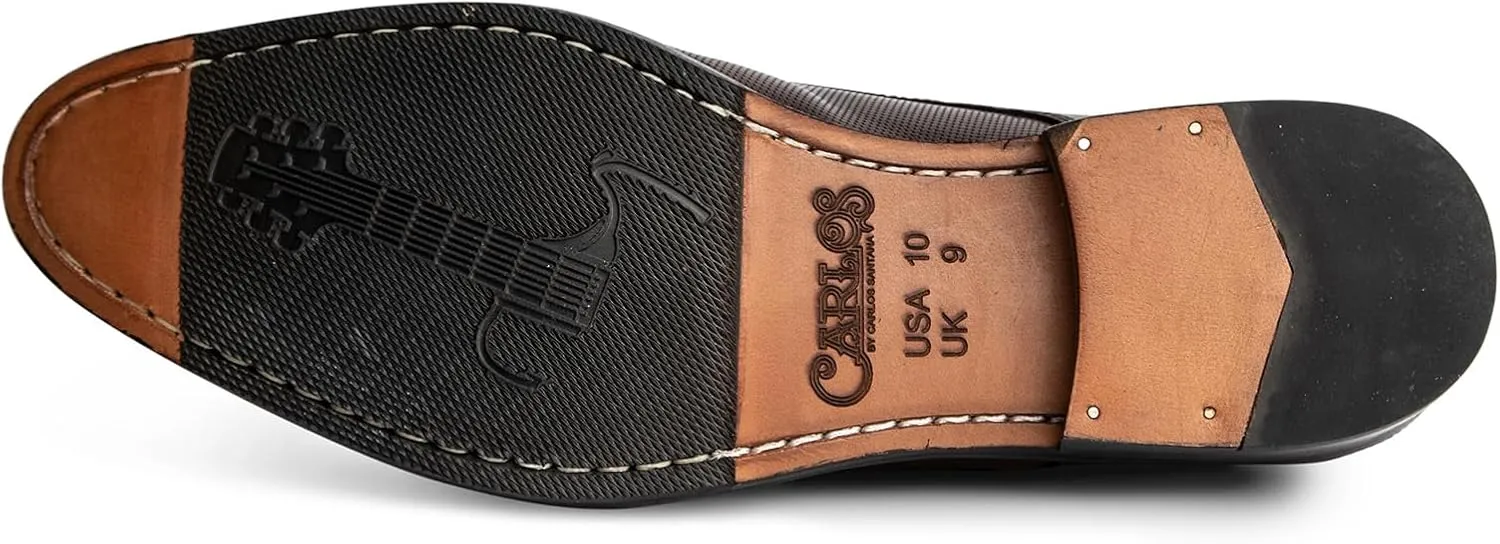 Carlos Santana Power Derby Shoes for Men | Leather Cushioned Ortholite?Footbed