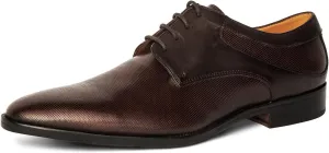 Carlos Santana Power Derby Shoes for Men | Leather Cushioned Ortholite?Footbed