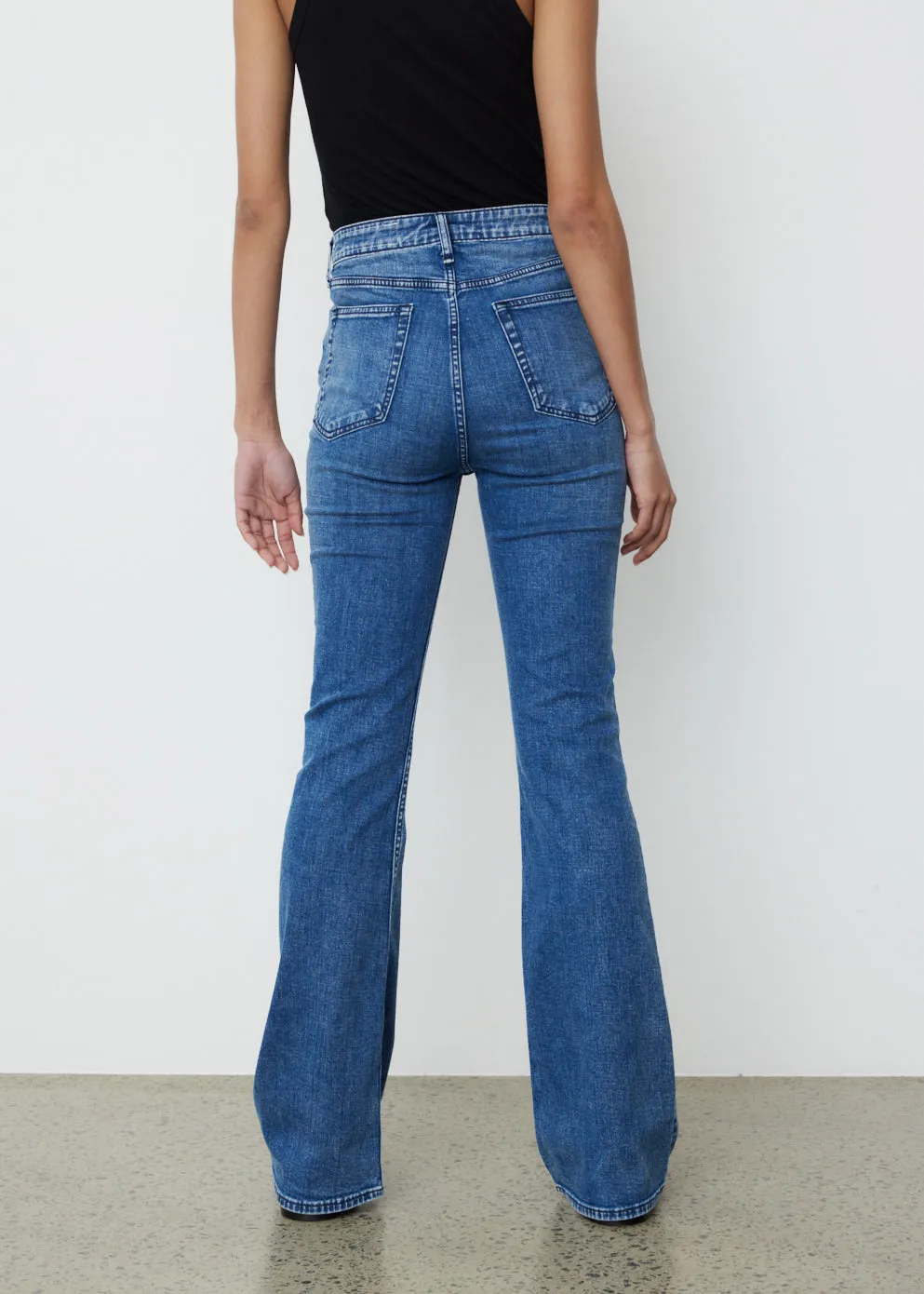 Casey High-Rise Flare Jeans