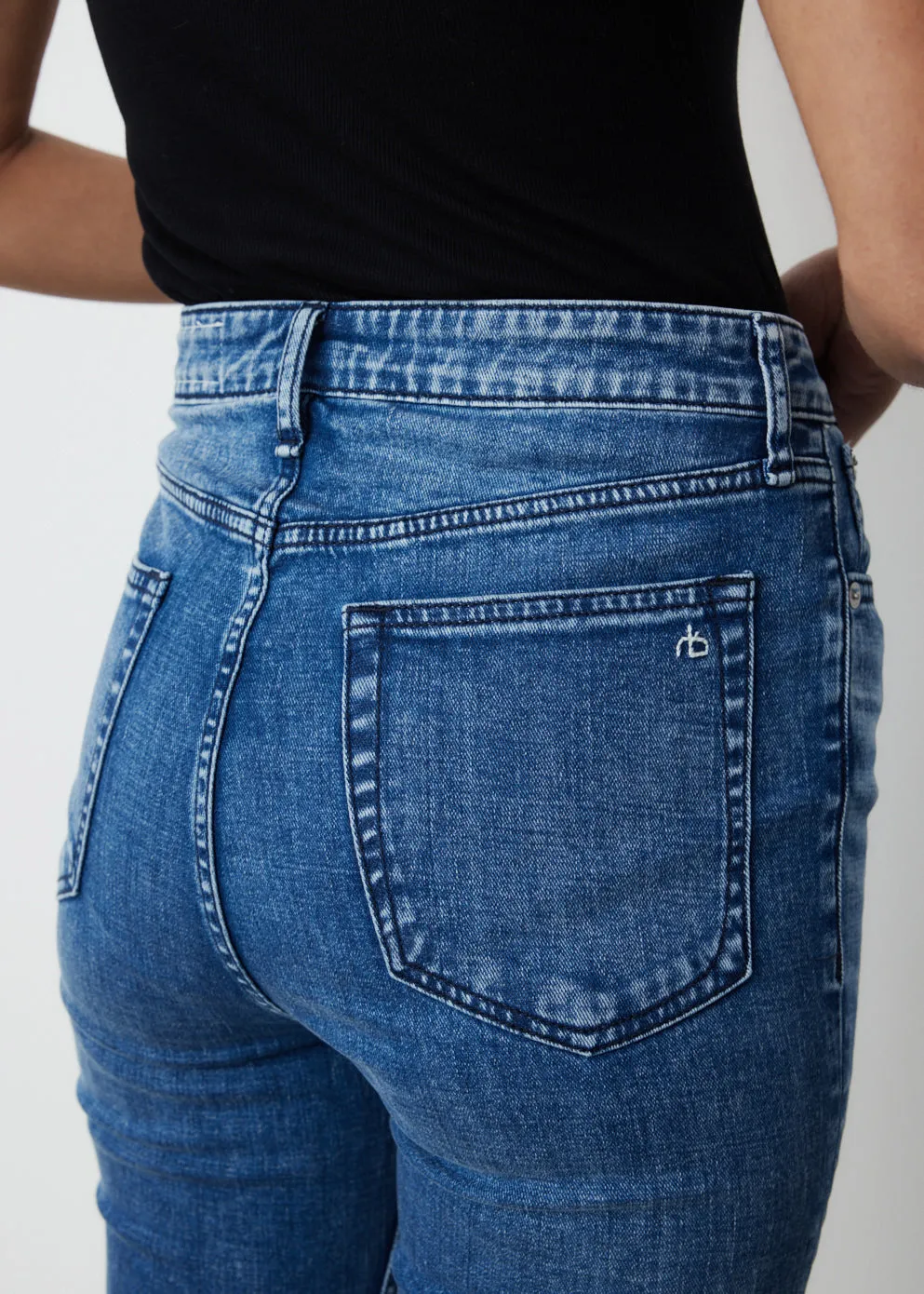 Casey High-Rise Flare Jeans