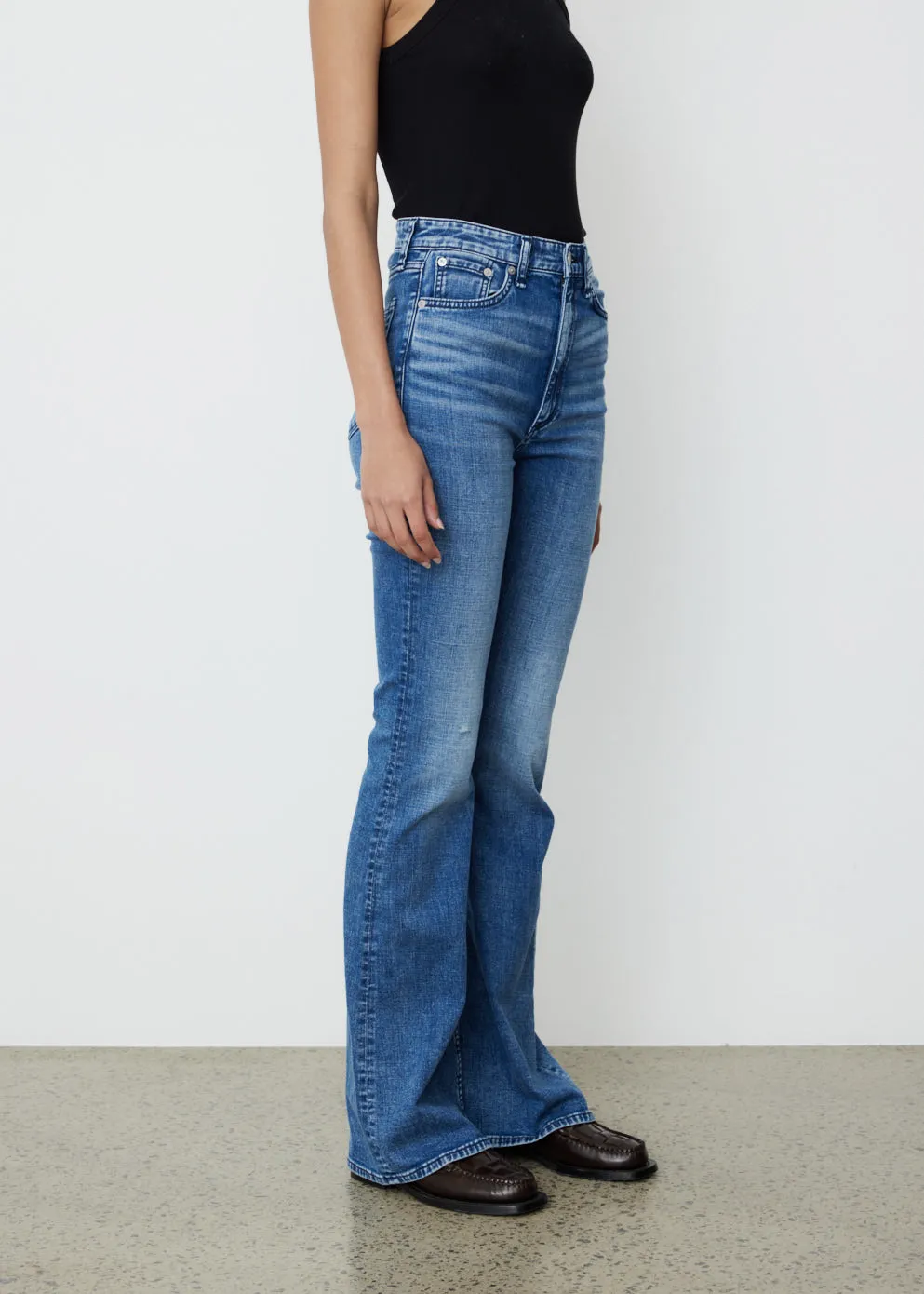 Casey High-Rise Flare Jeans