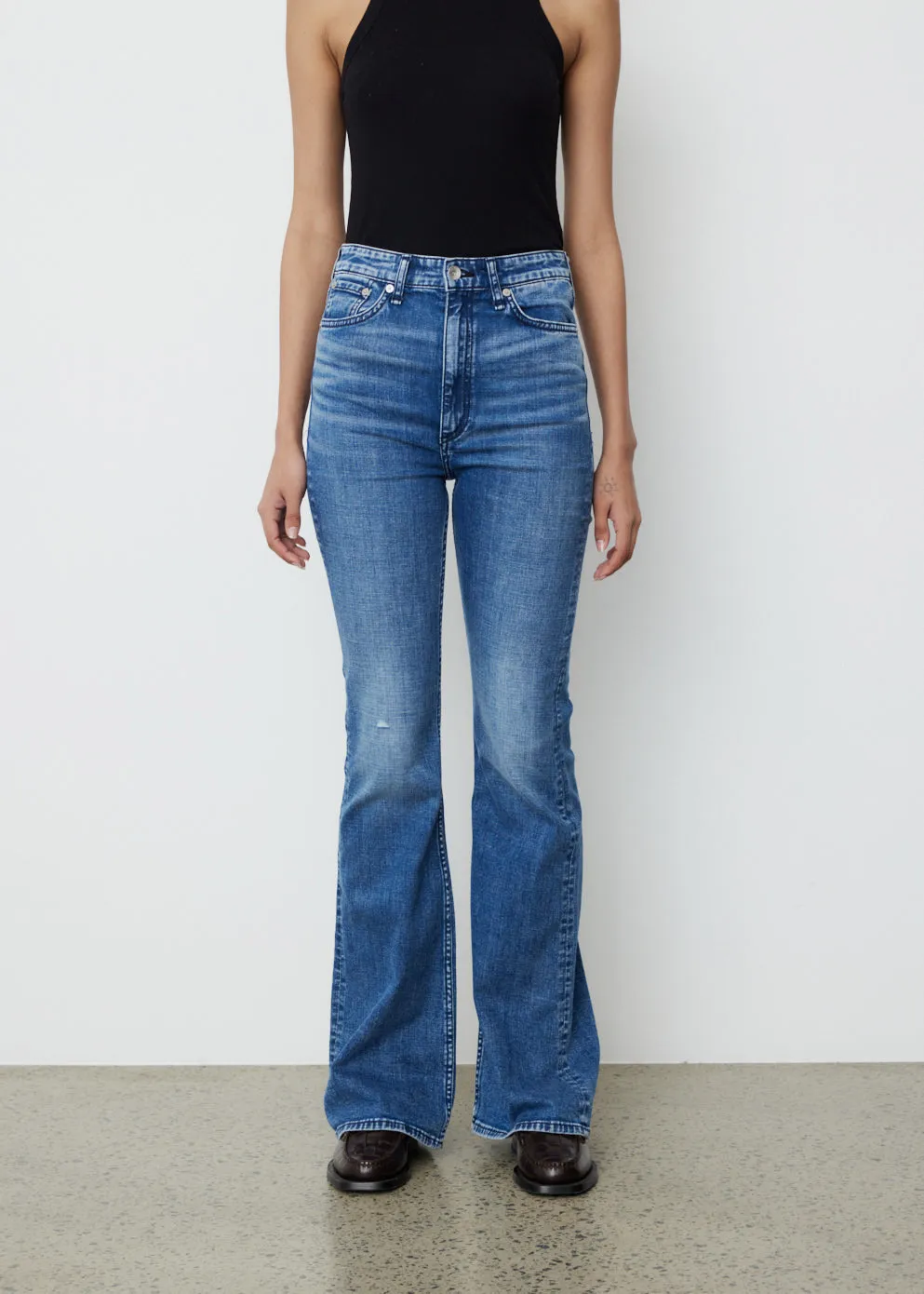 Casey High-Rise Flare Jeans