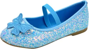 Children Shoes Flat Shoes Crystal Shoes with Sequins Bowknot Girls Dancing Shoes Toddler Girl Tennis Shoes Size 9