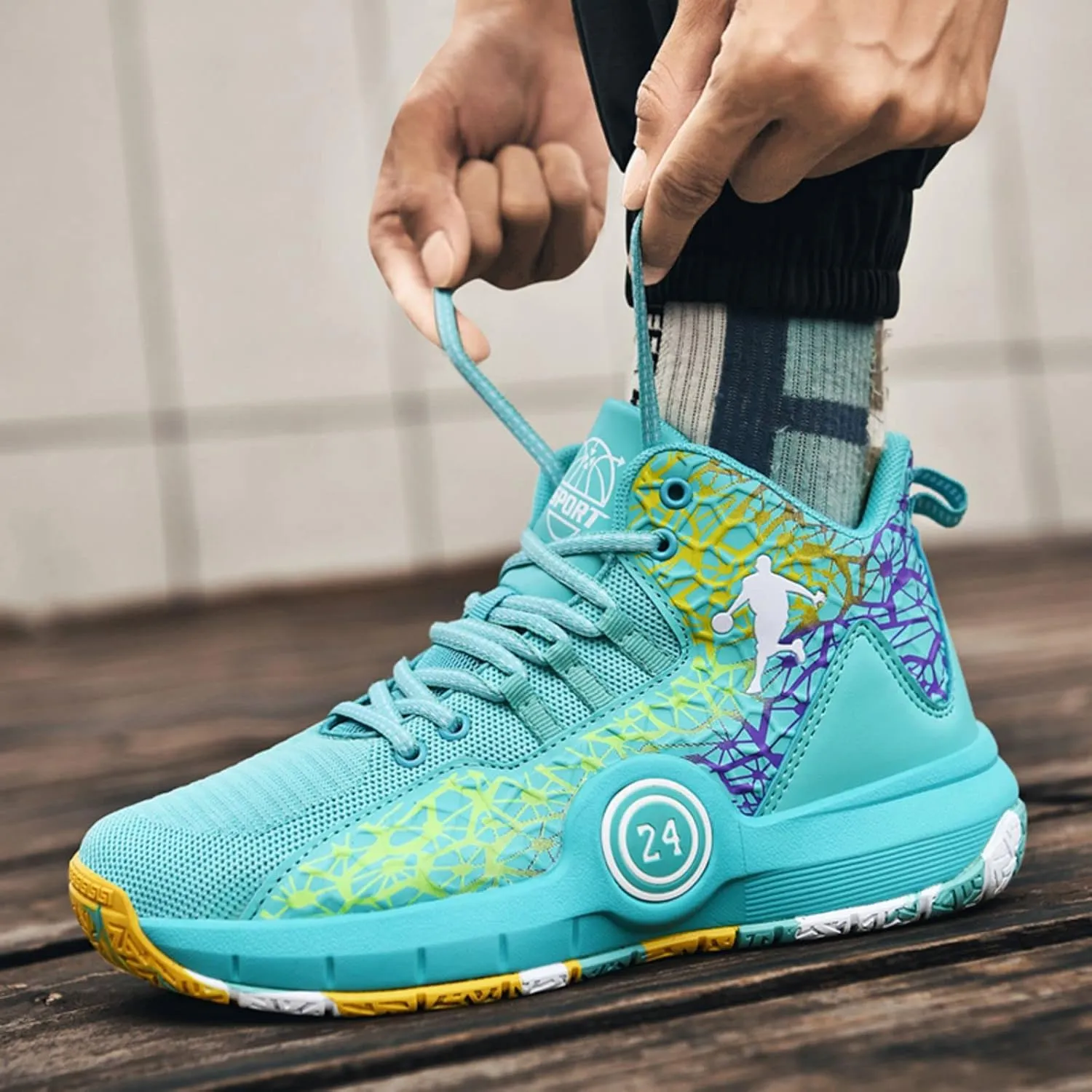 Children's Non Slip Sports Basketball Shoes