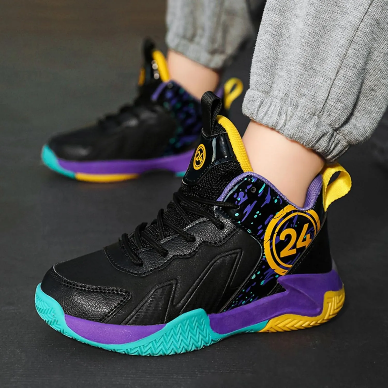 Children's Non Slip Sports Basketball Shoes