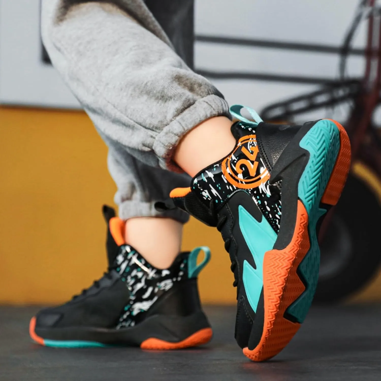 Children's Non Slip Sports Basketball Shoes