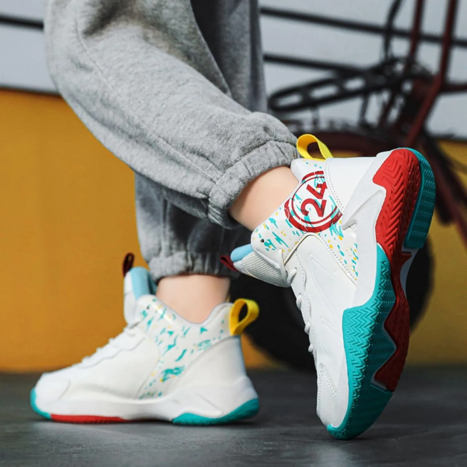 Children's Non Slip Sports Basketball Shoes
