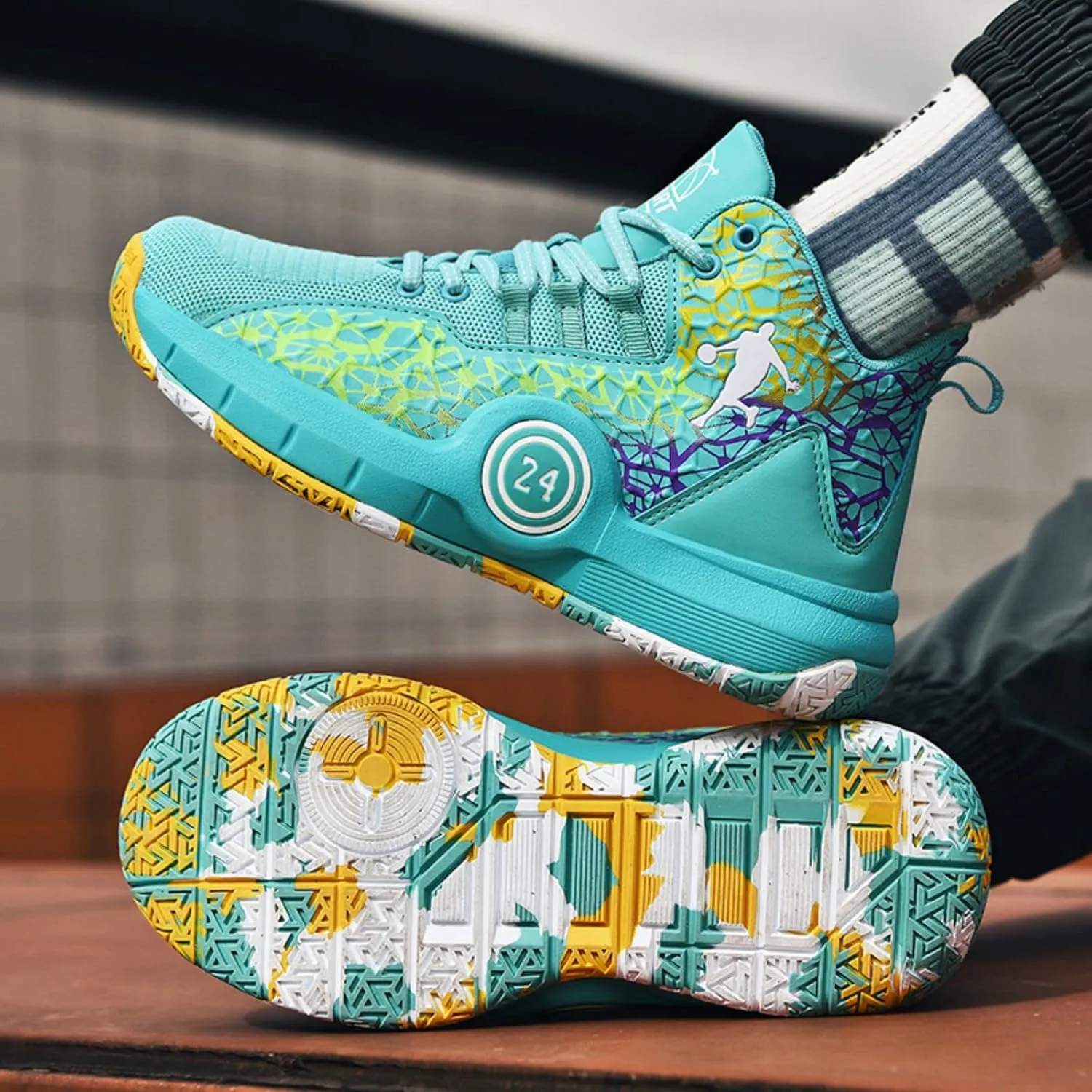 Children's Non Slip Sports Basketball Shoes
