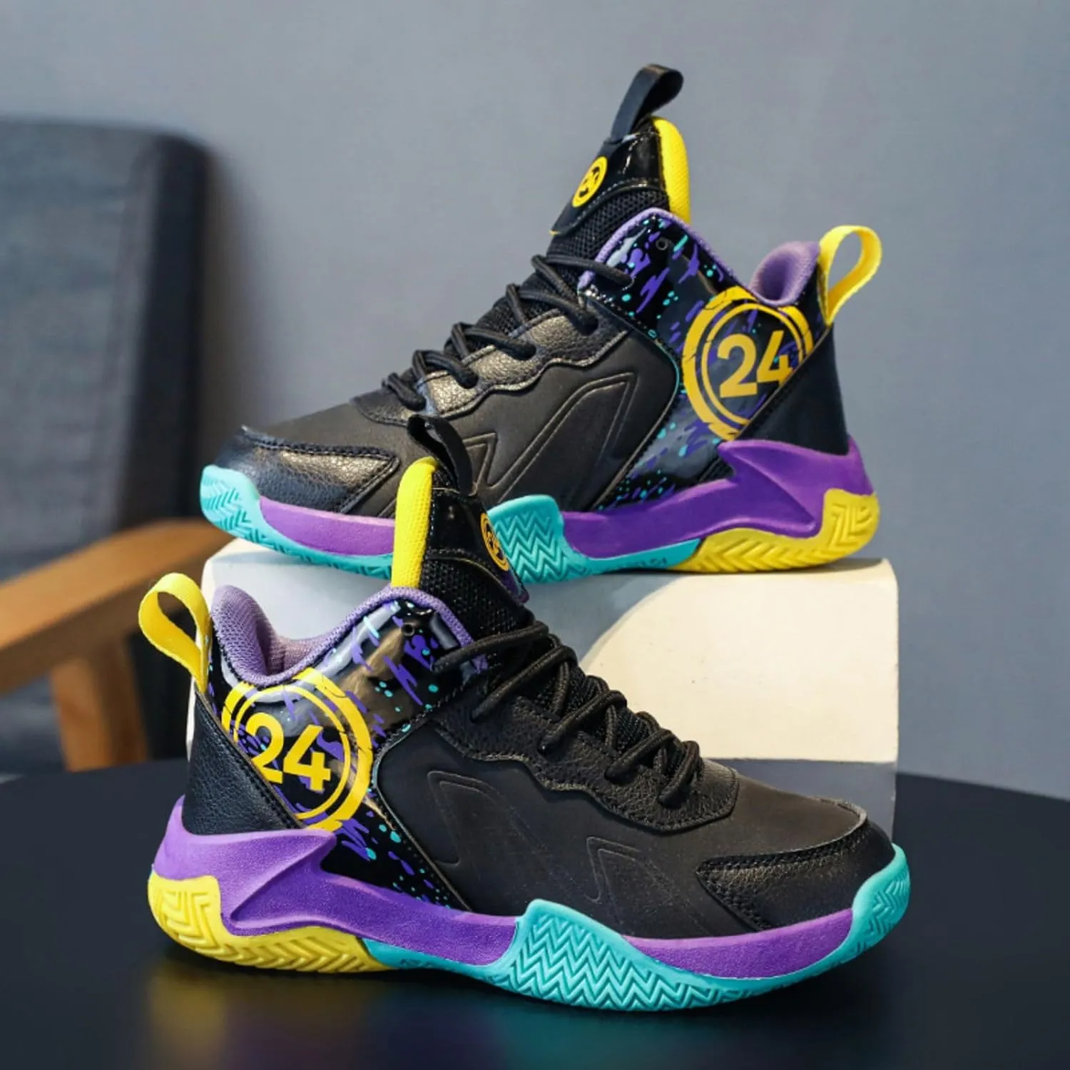 Children's Non Slip Sports Basketball Shoes