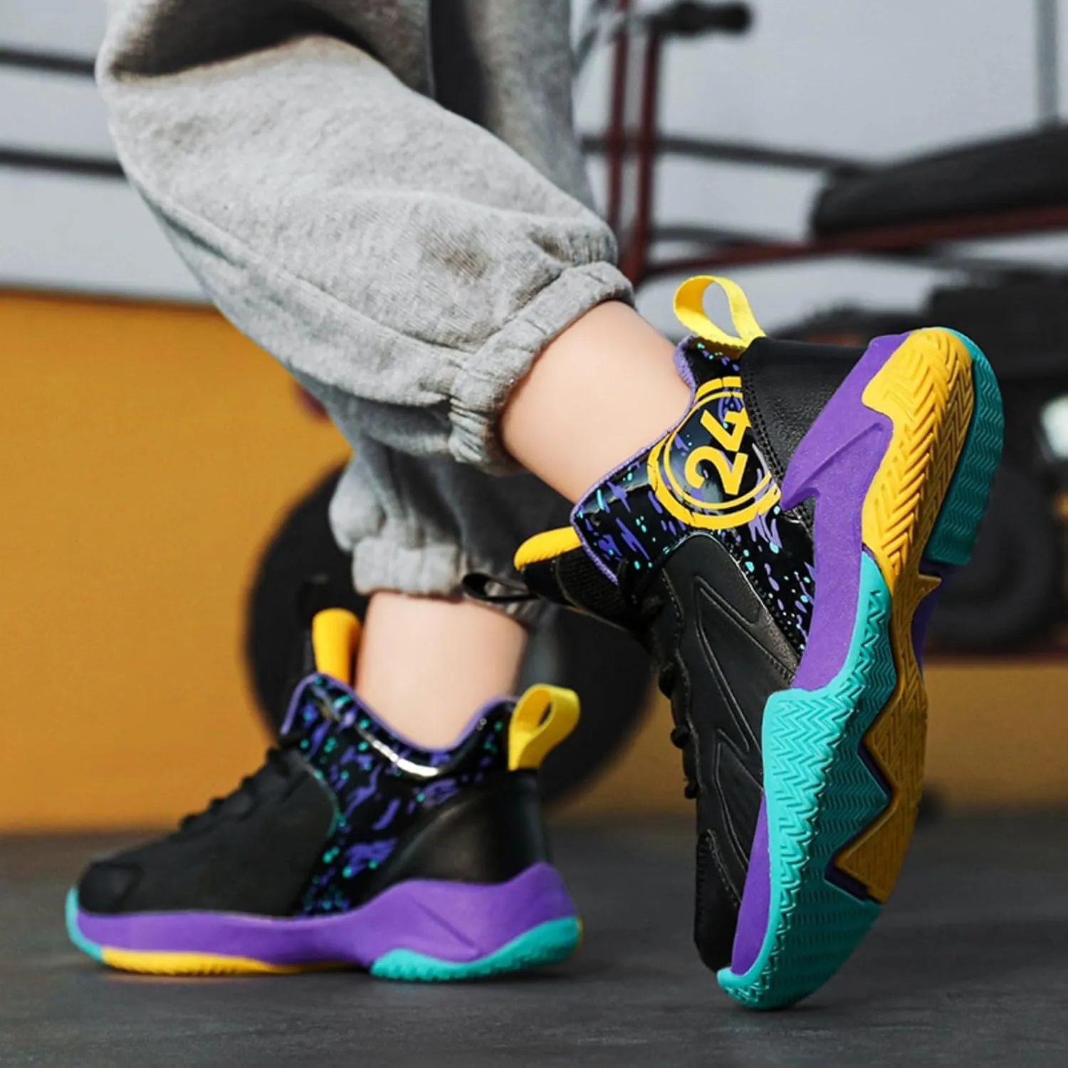 Children's Non Slip Sports Basketball Shoes