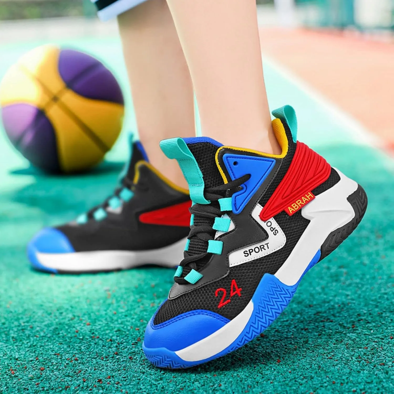 Children's Non Slip Sports Basketball Shoes