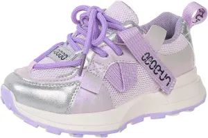 Children's Sneakers Comfortable Non-Slip Tennis Running Shoes Boys Girls Street Fashion Casual Walking Shoes - Non-Slip Outsole - Breathable and Lightweight