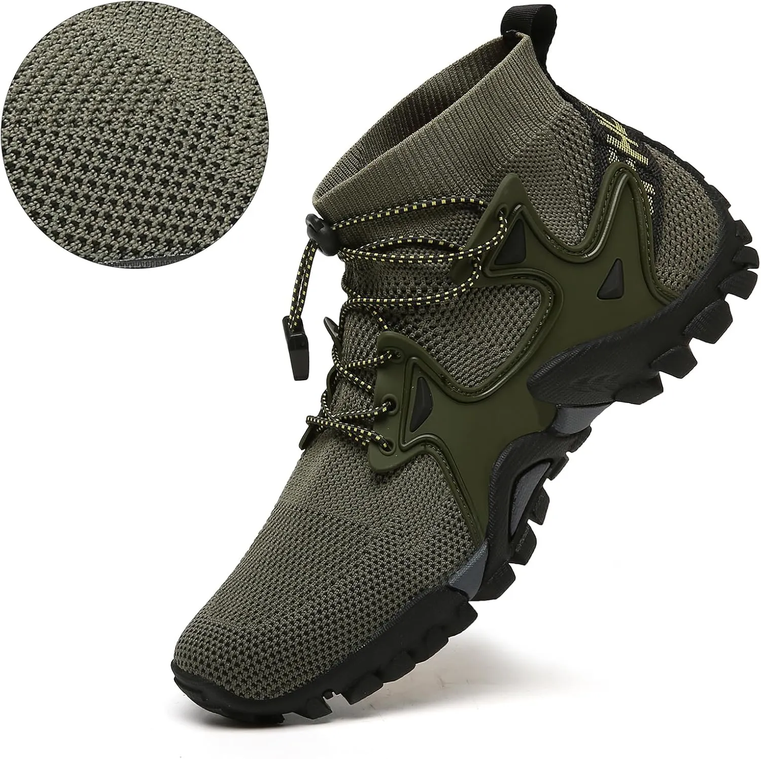 Cliont Water Shoes Men Women Outdoor Aqua Shoes for Hiking Trekking Climbing Shoes