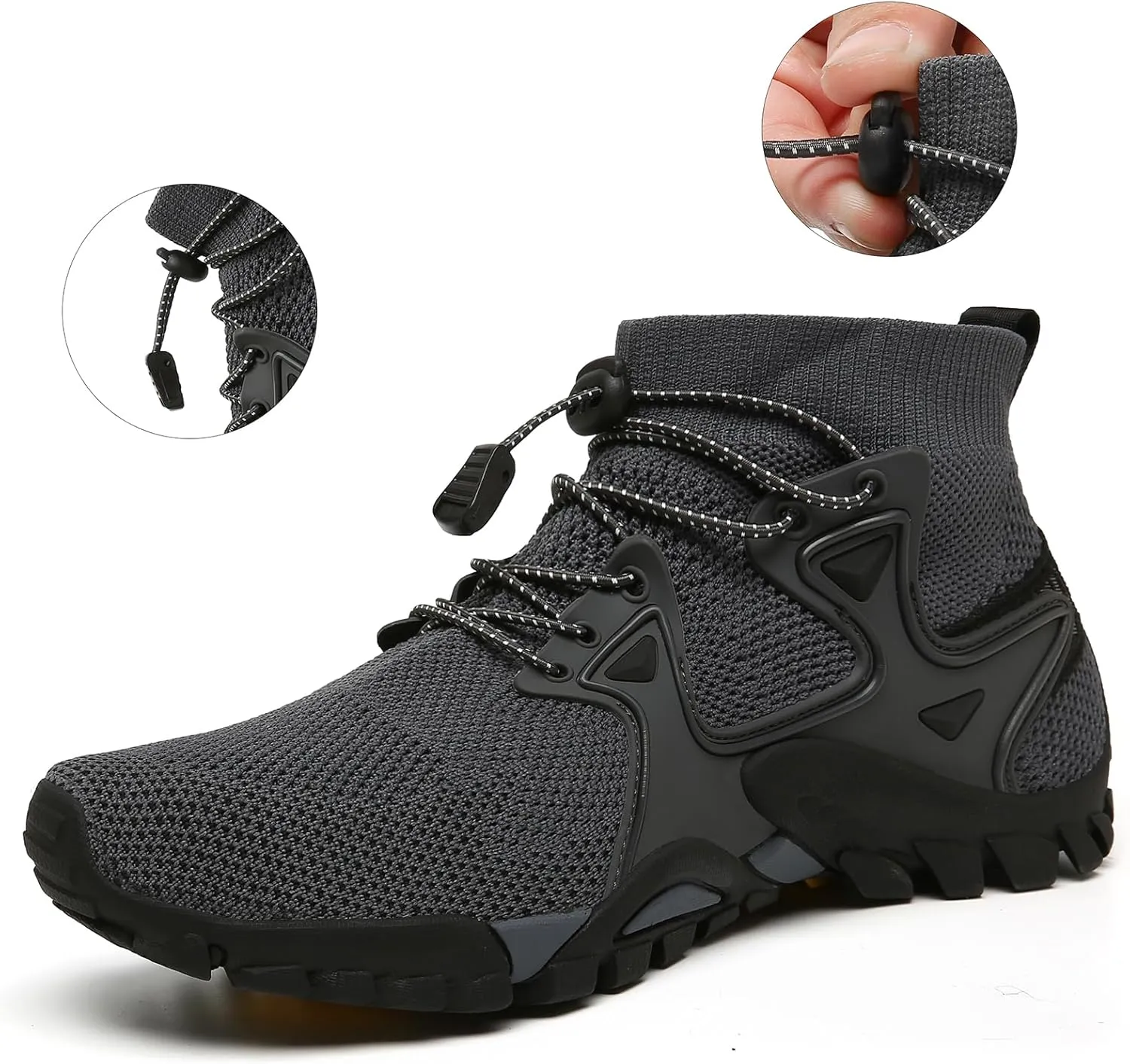 Cliont Water Shoes Men Women Outdoor Aqua Shoes for Hiking Trekking Climbing Shoes