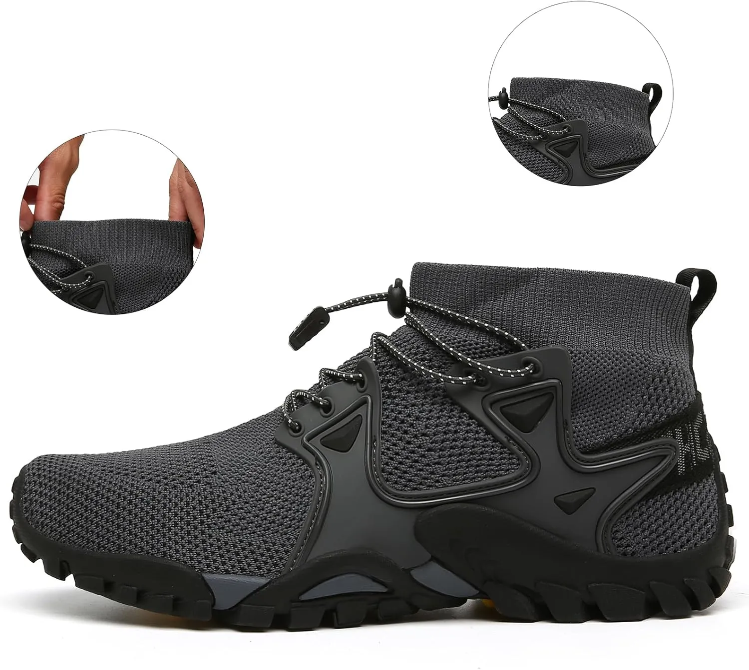 Cliont Water Shoes Men Women Outdoor Aqua Shoes for Hiking Trekking Climbing Shoes