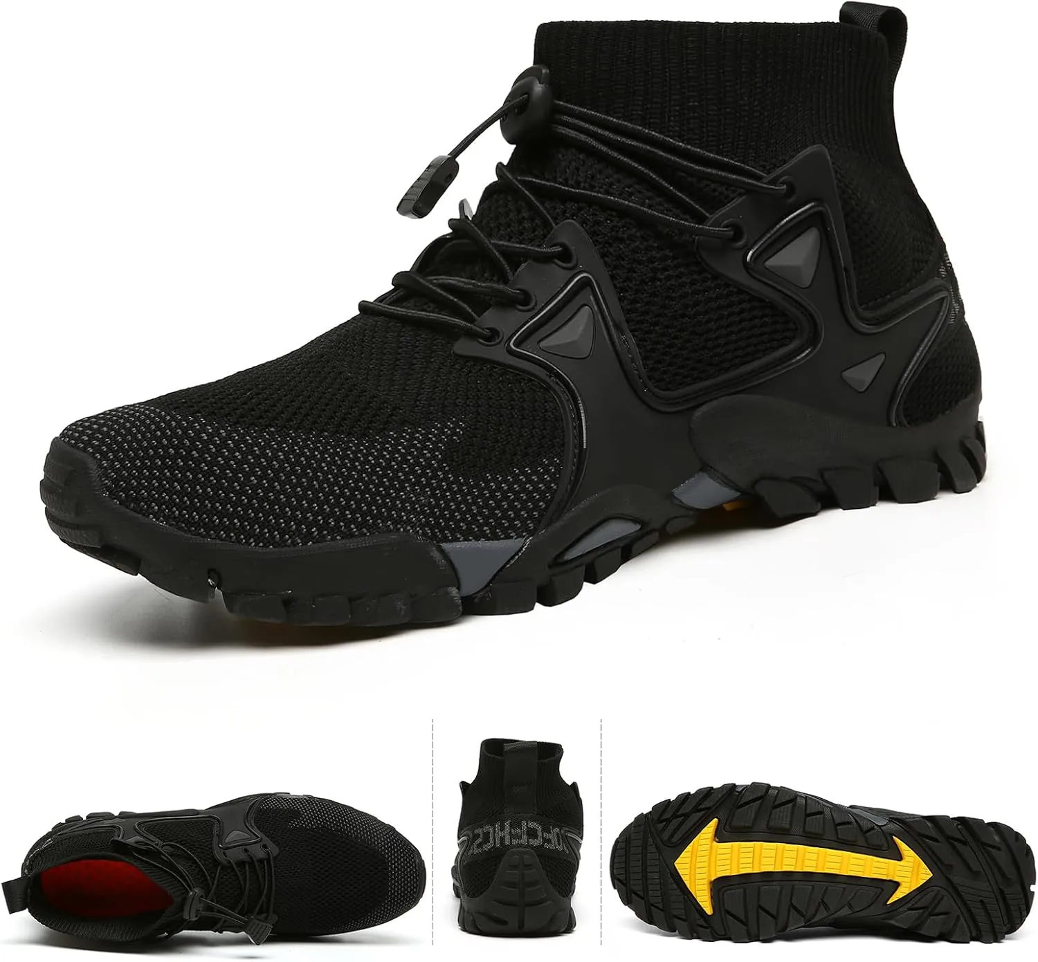 Cliont Water Shoes Men Women Outdoor Aqua Shoes for Hiking Trekking Climbing Shoes