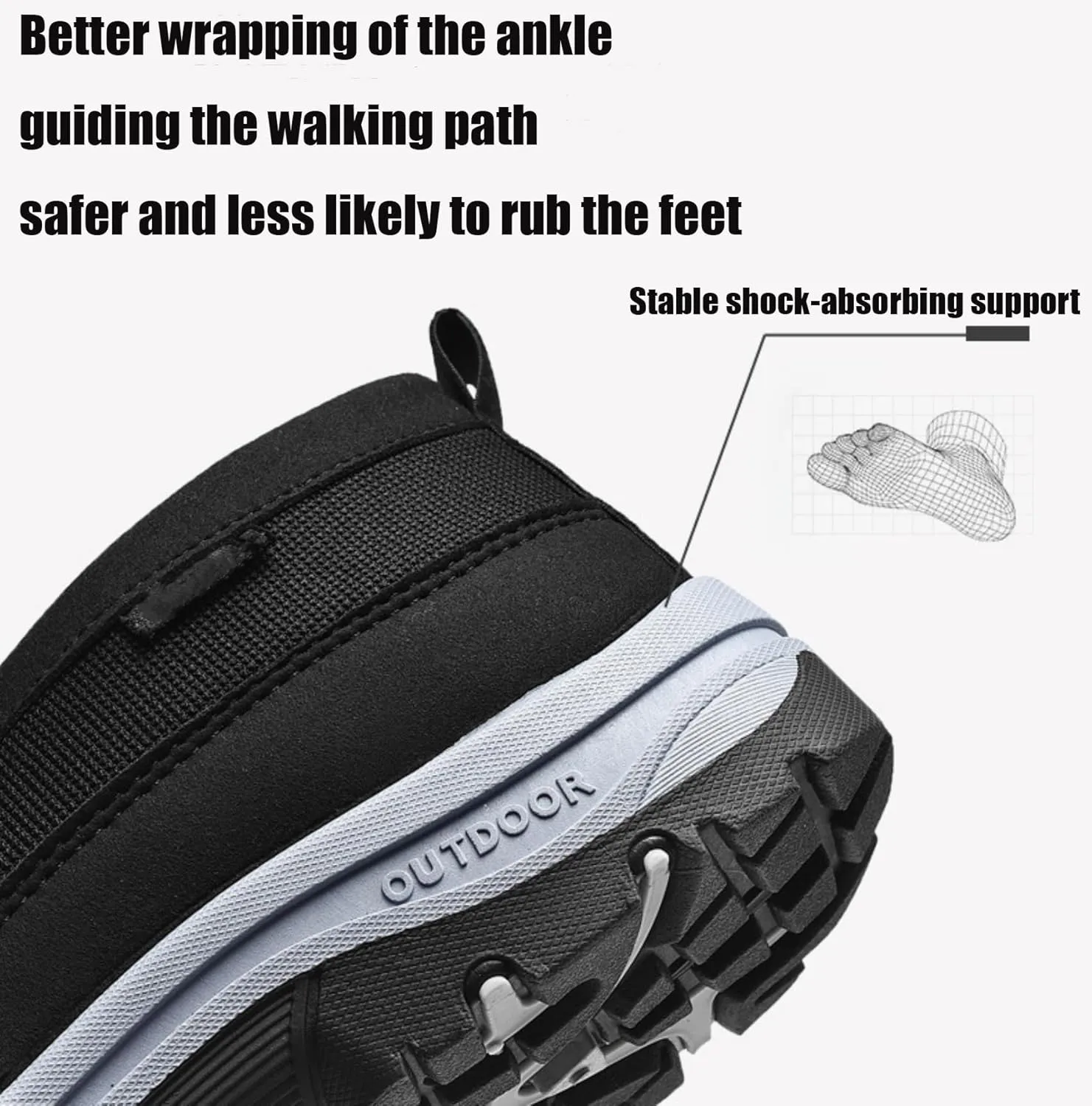 Comfofeet Non-Slip Classic Loafer, Ultra Comfortable Orthopedic Shoes Men, Men's Slip On Canvas Loafers,Outdoor Casual Non Slip Sneakers