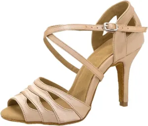 Dancing Shoes For Woman Latin Dance Shoes For Women Performance Ballroom Tango Salsa Swing Ladies Indoor Party&Casual High Heeled Sandals Buckle Strap