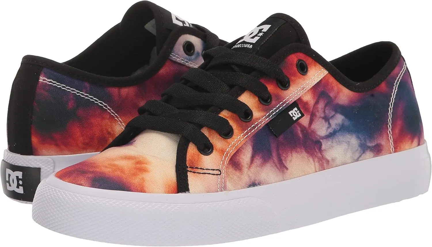 DC Men's Manual Low Top Vegan Friendly Casual Skate Shoe